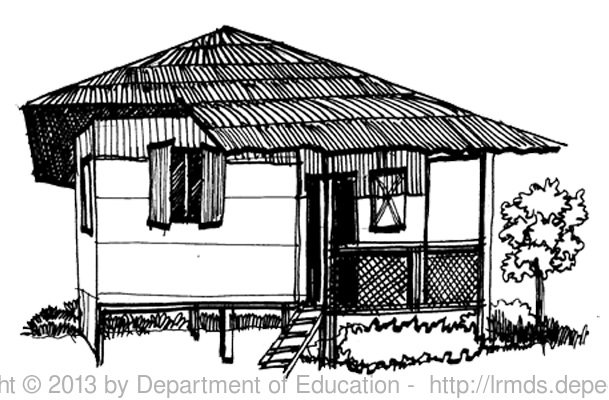 bahay kubo clipart